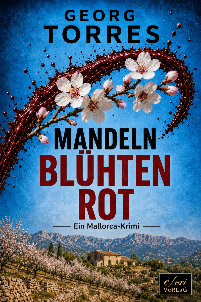 Buchcover Mandeln blühten rot